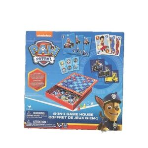 Nickelodeon Blue Paw Patrol Board Game Set